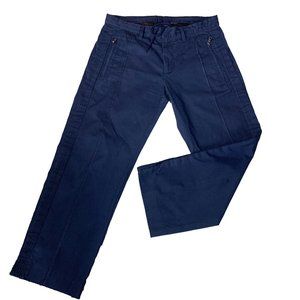 AlX ARMANI EXCHANGE‎ Side Pleated Crop Chinos